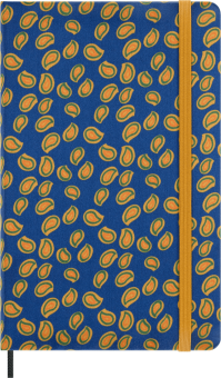 картинка Еженедельник недатированный Moleskine Limited Edition Silk, Large (13х21см), синий, в подарочной упаковке от магазина Молескинов