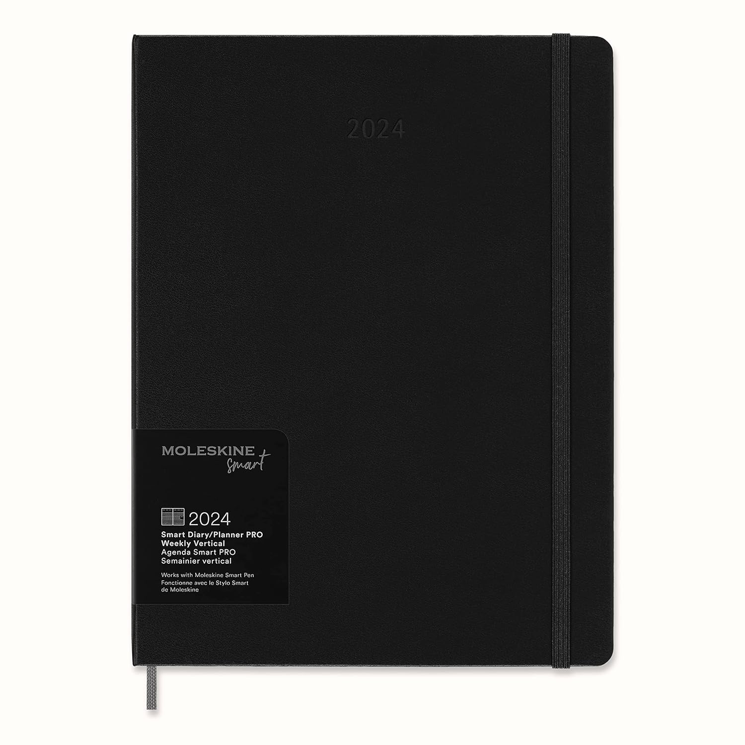 картинка Еженедельник Moleskine Professional Smart (2024), XLarge (19x25 см), черный от магазина Молескинов