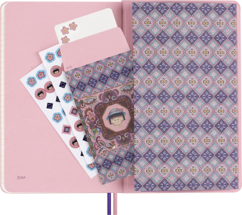 картинка Набор Moleskine Limited Edition Asian Collection Momoko Sakura (записная книжка, недатированный еженедельник Large, упаковка и клатч) от магазина Молескинов