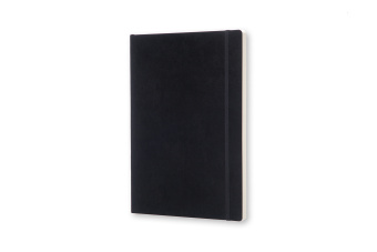 картинка Записная книжка Moleskine Pro Workbook Soft (нелинованная), А4, черная от магазина Молескинов