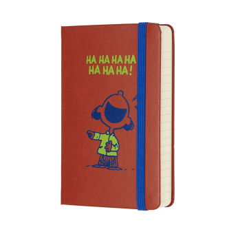картинка Ежедневник Moleskine Peanuts (2018), Pocket (9x14 см), оранжевый от магазина Молескинов