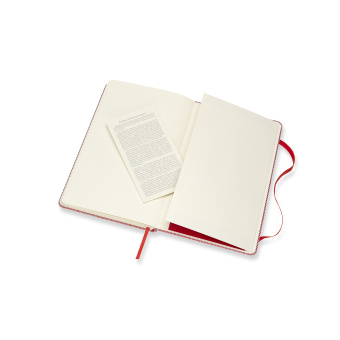 картинка Записная книжка Moleskine Blend (в линию), Large(13х21см), красная от магазина Молескинов