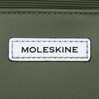 картинка Сумка-рюкзак Moleskine Metro Device Bag вертикальная 15" зеленая от магазина Молескинов