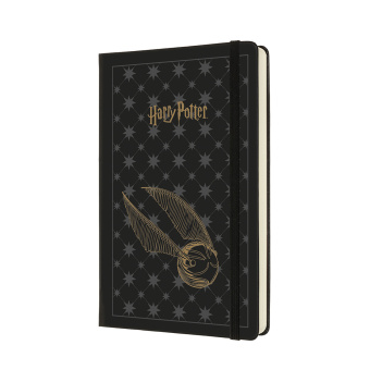 картинка Ежедневник Moleskine Harry Potter (2021-2022), Large (13x21 см), черный от магазина Молескинов