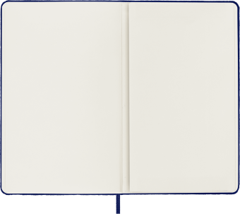 картинка Записная книжка Moleskine LIMITED EDITION VELVET, Large (13х21 см), в линию, синий, в подарочной коробке от магазина Молескинов