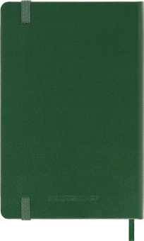 картинка Еженедельник Moleskine Classic 2024, Pocket (9x14 см), зеленый от магазина Молескинов