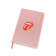 картинка Записная книжка Moleskine Rolling Stones (в линейку), Large (13x21см), розовая от магазина Молескинов