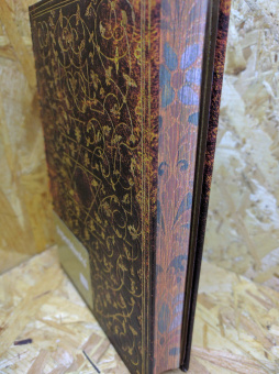 картинка Записная книжка Paperblanks Grolier special (в линейку), Midi (13х18см), коричневая от магазина Молескинов