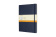 картинка Записная книжка  Moleskine Classic Soft(мягкая обложка), в линейку, XLarge (19х25см), синяя от магазина Молескинов