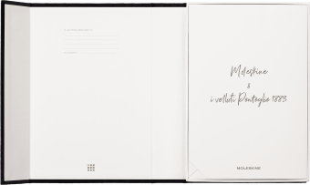 картинка Записная книжка Moleskine LIMITED EDITION VELVET, Large (13х21 см), в линию, черный, в подарочной коробке от магазина Молескинов