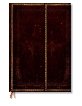 картинка Записная книжка Paperblanks Black Moroccan (нелинованная), Grande (21х30см), коричневый от магазина Молескинов