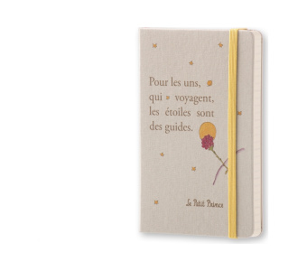 картинка Еженедельник Moleskine Le Petit Prince (2016-2017), Pocket (9x14 см), серый от магазина Молескинов