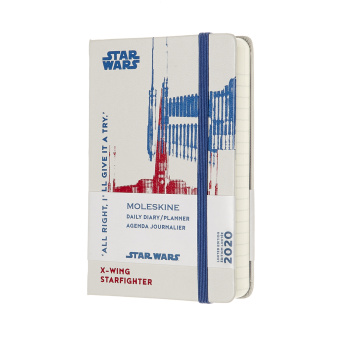 картинка Ежедневник Moleskine Star Wars (2020), Pocket (9x14 см), XWING от магазина Молескинов