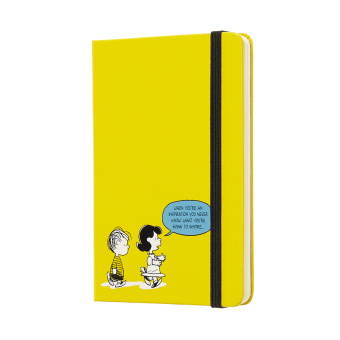 картинка Еженедельник Moleskine Peanuts (2019), Pocket (9x14 см), желтый от магазина Молескинов