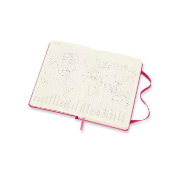 картинка Еженедельник Moleskine Classic (2020-2021), Pocket (9x14 см), ярко-розовый от магазина Молескинов