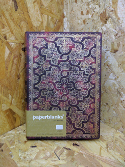 картинка Записная книжка Paperblanks Le Gascon Mystique special (в линейку), Midi (13х18см), бордовая от магазина Молескинов