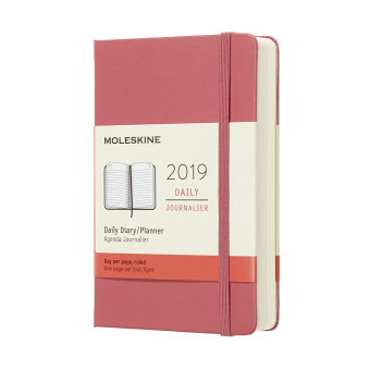 картинка Ежедневник Moleskine Classic (2019), Pocket (9x14 см), розовый от магазина Молескинов
