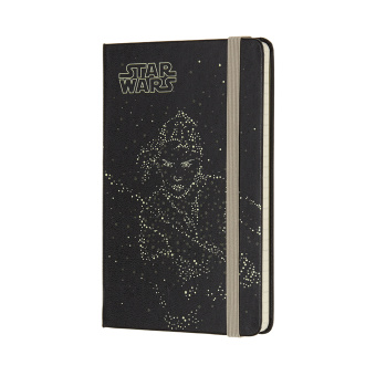 картинка Еженедельник Moleskine Star Wars (2018), Pocket (9x14 см), черный от магазина Молескинов