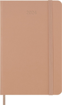 картинка Еженедельник Moleskine Classic 2024, Pocket (9x14 см), песочный от магазина Молескинов