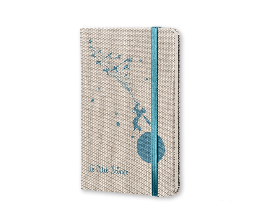 Еженедельник Moleskine Le Petit Prince (2016), Pocket (9x14 см), серый
