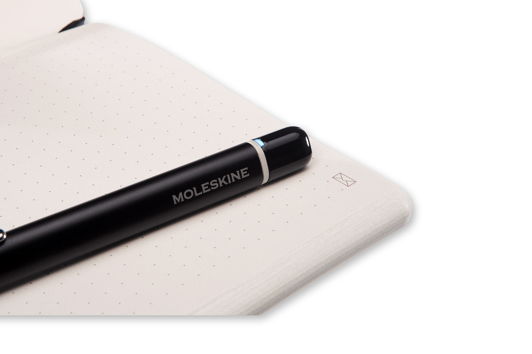 Записная книжка Moleskine Smart Paper Tablet (в точку), Large (13x21см), черная