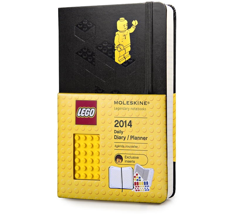 Ежедневник Moleskine Lego (2014),  Large (13x21см), черный