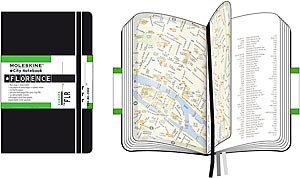 картинка Записная книжка Moleskine City Notebook Florence (Флоренция), Pocket (9х14см), черная от магазина Молескинов
