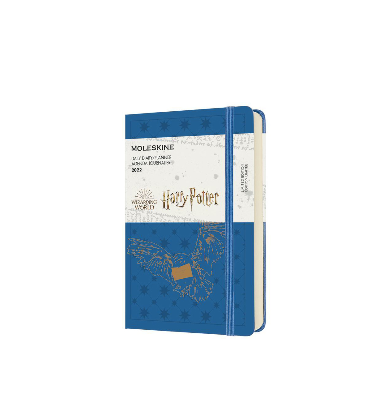 картинка Еженедельник Moleskine Harry Potter (2022), Pocket (9x14см), синий от магазина Молескинов