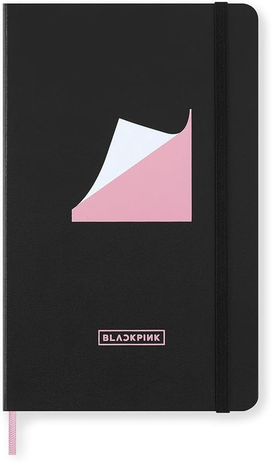 картинка Записная книжка Moleskine Limited Edition BlackPink, в линейку, Large (13х21 см), черный от магазина Молескинов