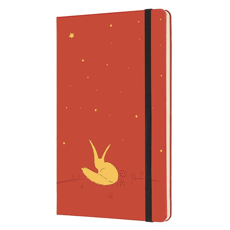 Еженедельник Moleskine Le Petit Prince Fox (2022), Pocket (9x14 см), оранжевый