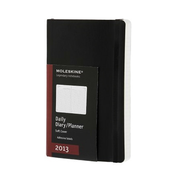 Ежедневник Moleskine Classic Soft (2013), Large (13x21см), черный