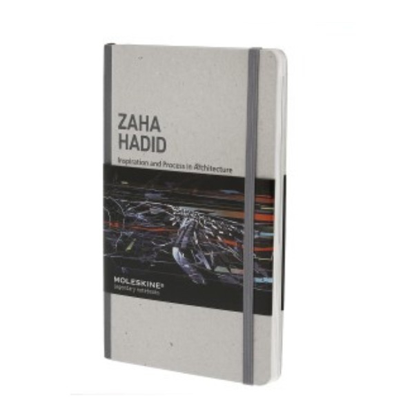 Сборник дизайнерских работ Moleskine  Inspiration and Process in Architecture, Zaha Hadid, Large (13х21см)