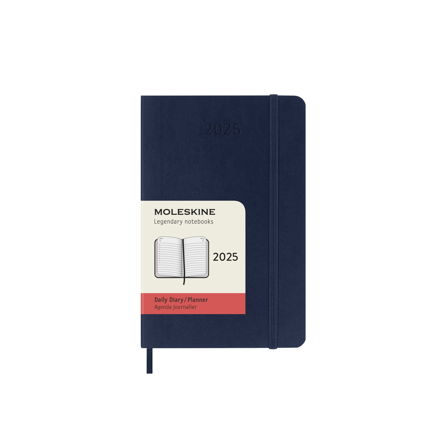 картинка Ежедневник Moleskine Classic Soft (мягкая обложка), 2025, Pocket (9x14 см), синий от магазина Молескинов