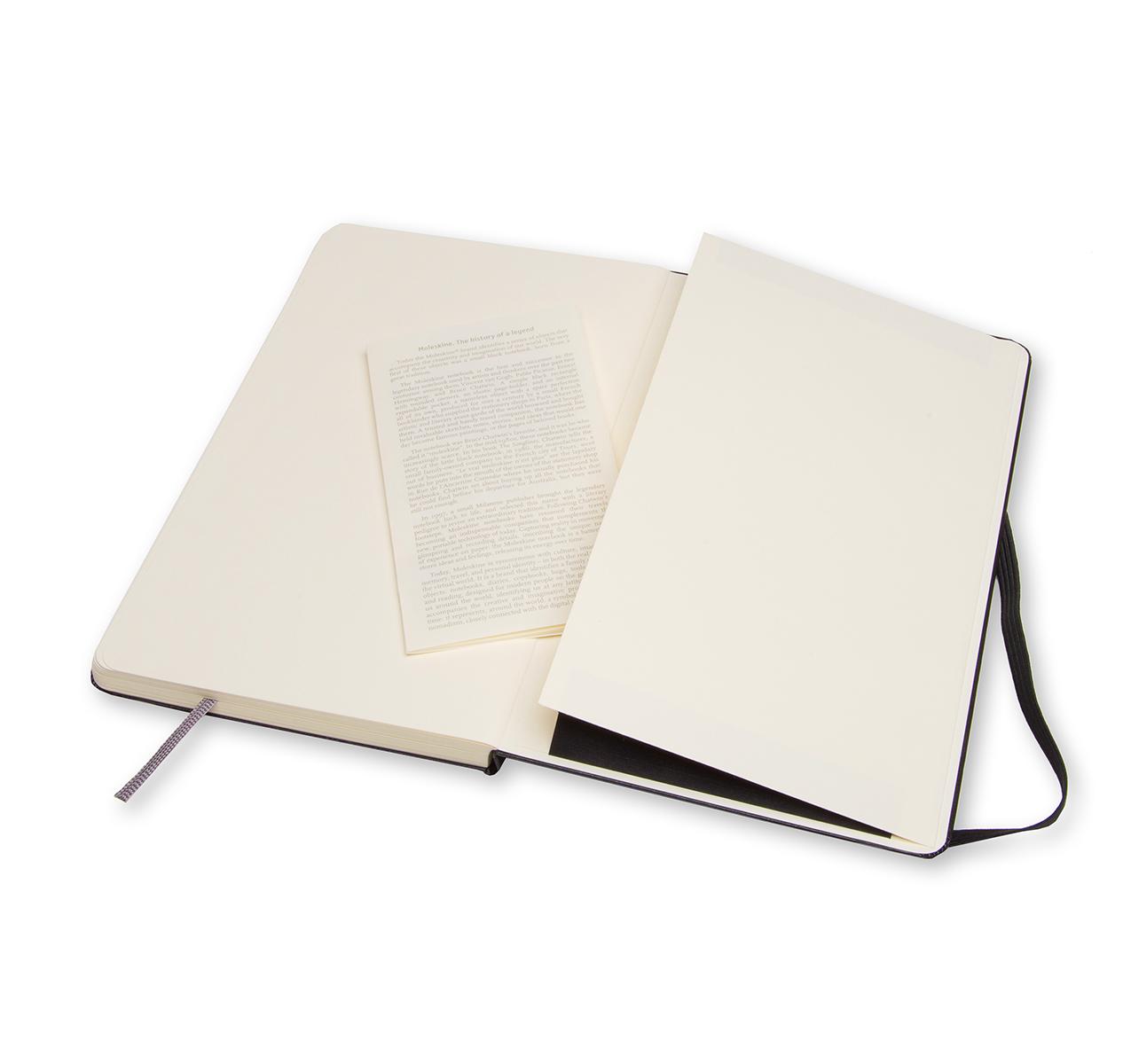 Записная книжка Moleskine Sketchbook (скетчбук для рисунков), Large (13х21см), черная