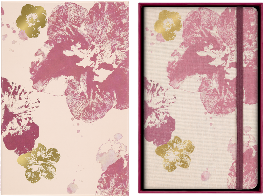 картинка Записная книжка Moleskine Limited Edition Sakura Notebook, Large (13x21см), в линию, в подарочной коробке от магазина Молескинов