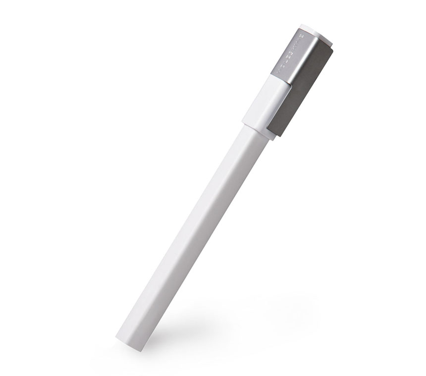 Ручка-роллер Moleskine Plus (0,7 мм), белая