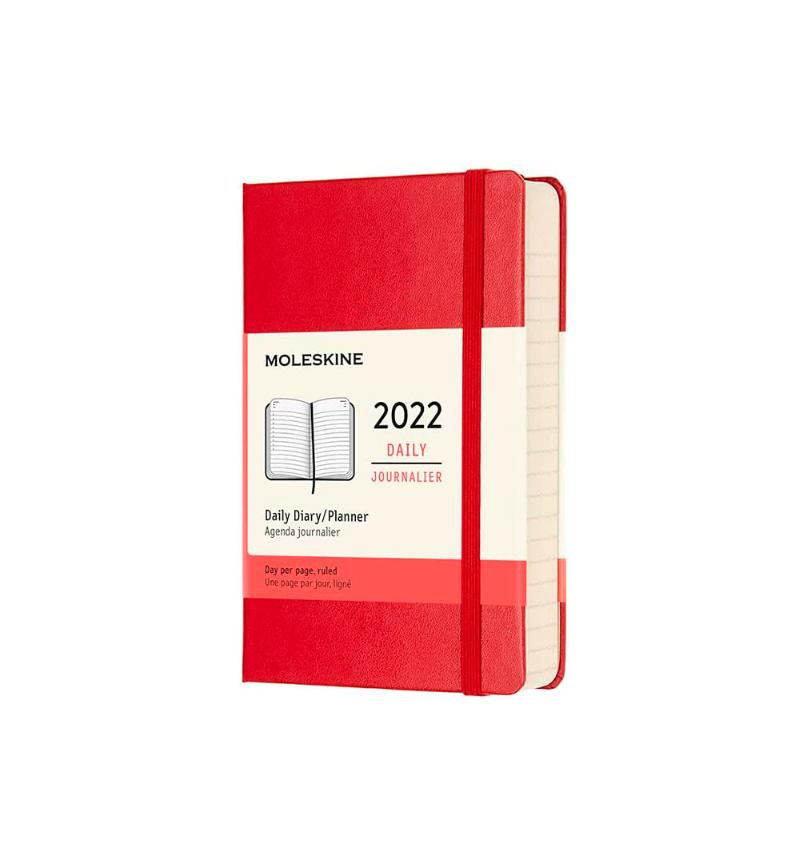 картинка Ежедневник Moleskine Classic 2022, Pocket (9x14 см), красный от магазина Молескинов