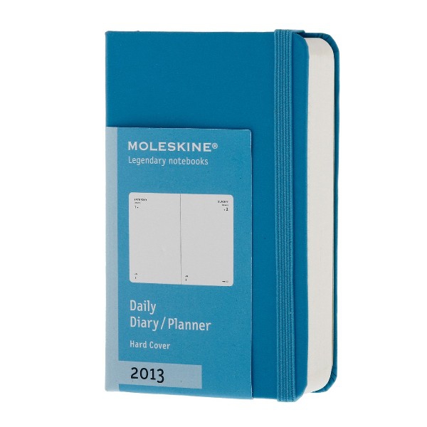 Ежедневник Moleskine Classic (2013), XSmall (6,5x10,5см), голубой