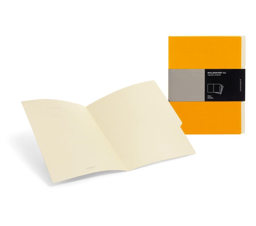 Папка с файлами Moleskine Folio, А4, оранжевая