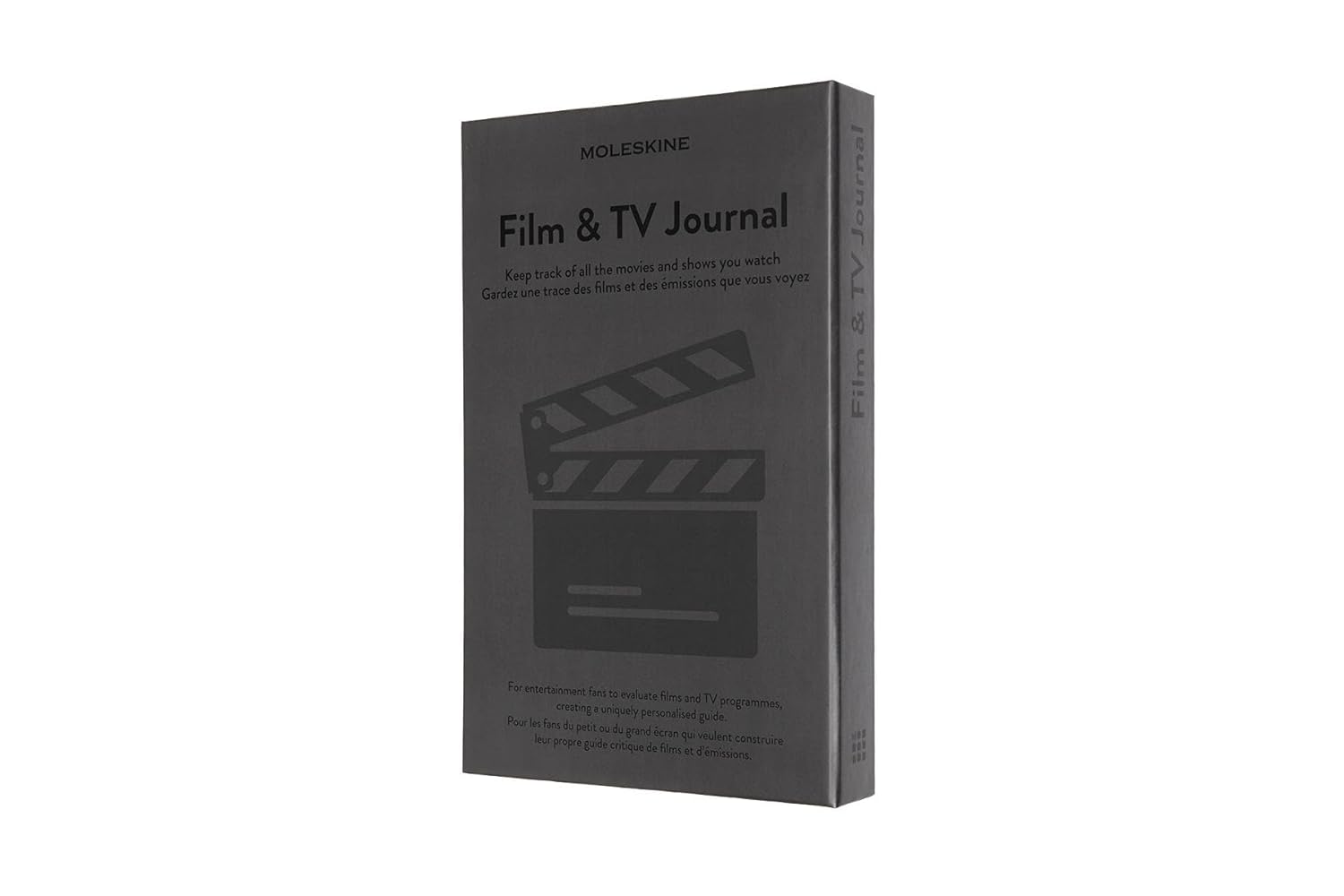 картинка Записная книжка Moleskine  Passion Film Journal Large (13х21см), черная от магазина Молескинов