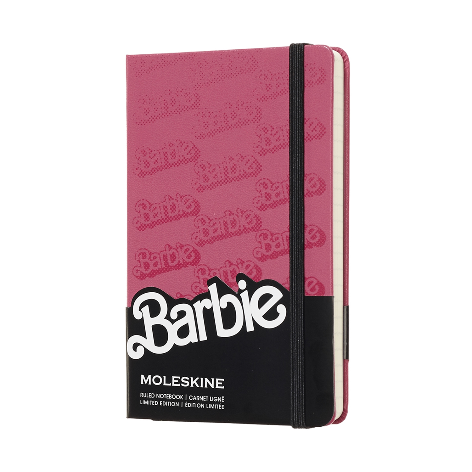 картинка Записная книжка Barbie (в линейку), Pocket (9x14см), розовая от магазина Молескинов