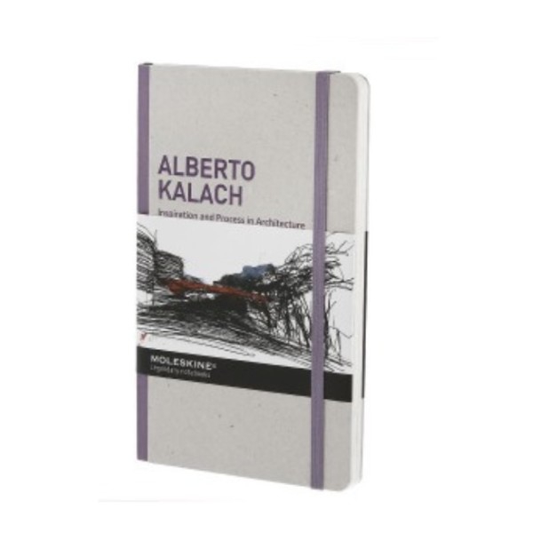 Сборник дизайнерских работ Moleskine Inspiration and Process in Architecture, Alberto Kalach, Large (13х21см)