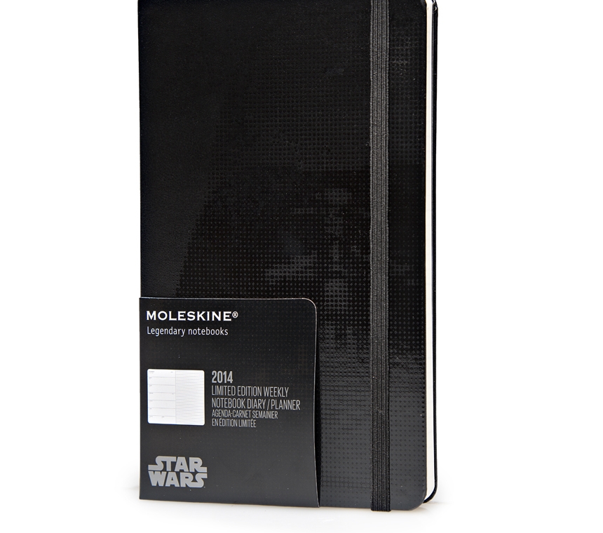 Еженедельник Moleskine Star Wars (2014), Large (13х21см), черный