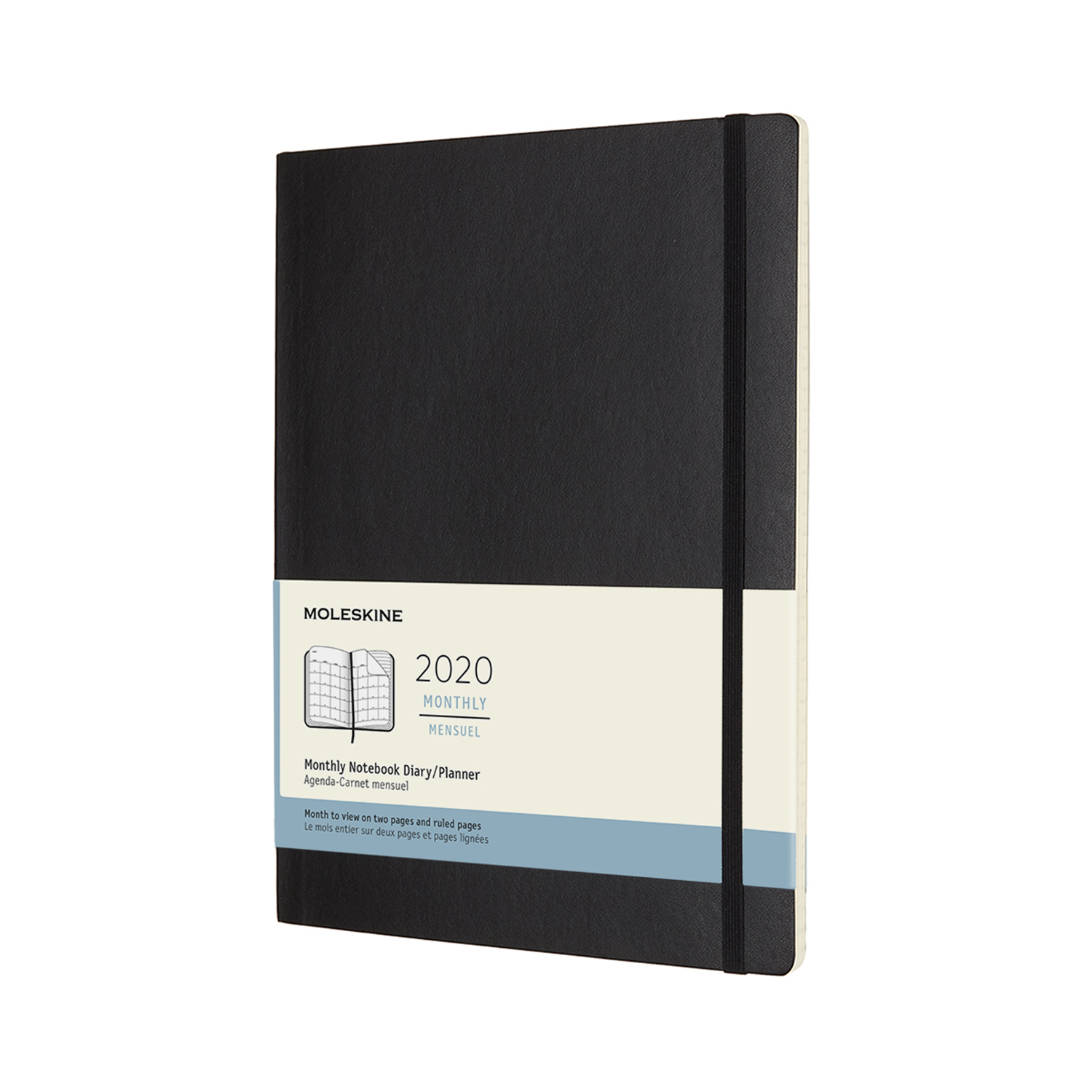 картинка Планинг Moleskine Classic Soft(мягкая обложка), (2020), XLarge (19x25 см), черный от магазина Молескинов