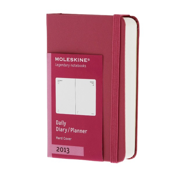 Ежедневник Moleskine Classic (2013), XSmall (6.5х10.5см), розовый