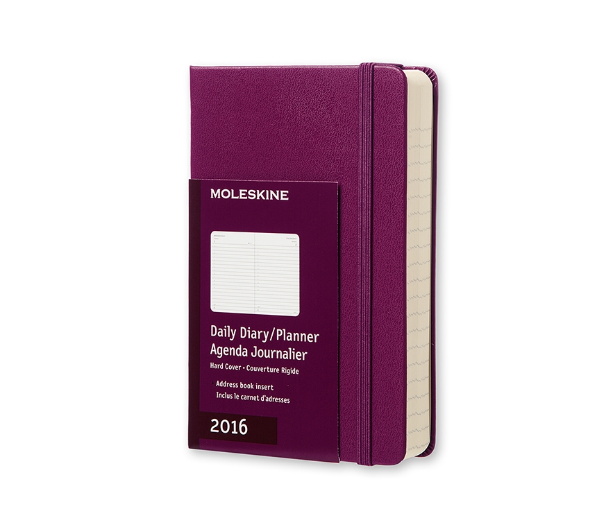 картинка Ежедневник Moleskine Classic (2016), Pocket (9x14см), лиловый от магазина Молескинов