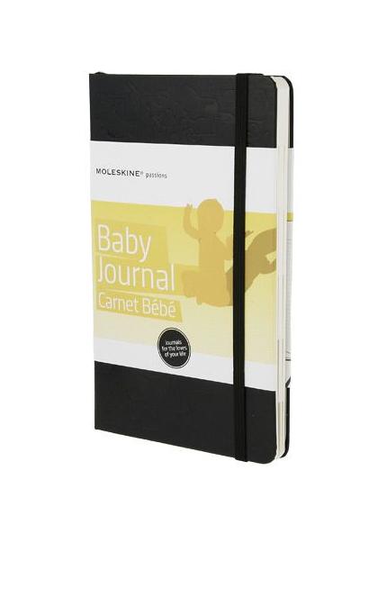 Записная книжка Moleskine Passion Baby Journal, Large (13x21 см), черная