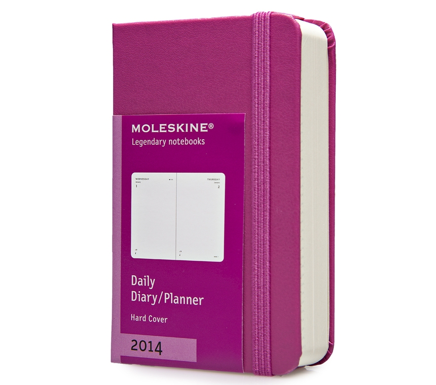 картинка Ежедневник Moleskine Classic (2014), XSmall (6,5х10,5см), розовый от магазина Молескинов