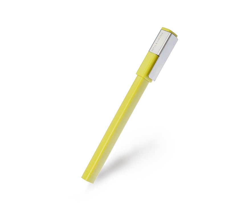 Ручка-роллер Moleskine Plus (0,7 мм), желтая