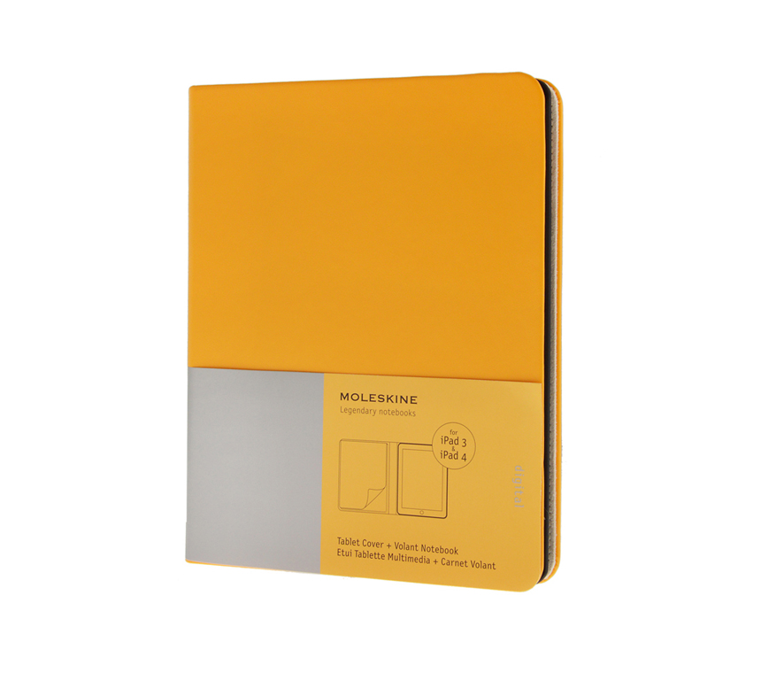Чехол Moleskine Cover Slim для iPad 3&4, оранжевый